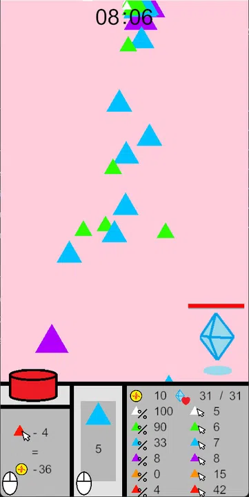 Button Game: 10 Minutes War Screenshot 3