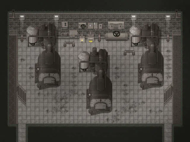 RPG Maker MZ - KR Gothic Prison Tileset Screenshot 1