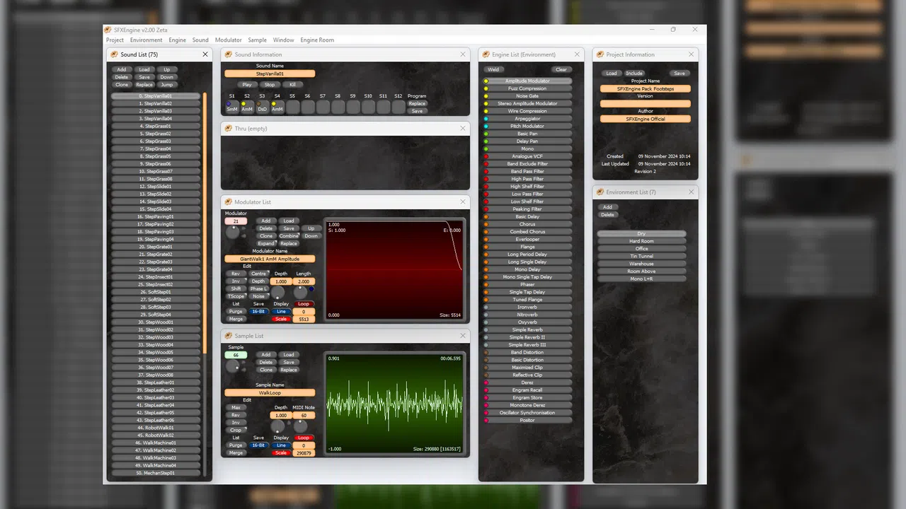 SFXEngine Sound Pack: Footsteps Screenshot 0