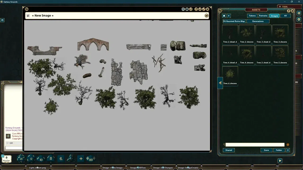 Fantasy Grounds - FG Haunted Ruins Map Pack Screenshot 0