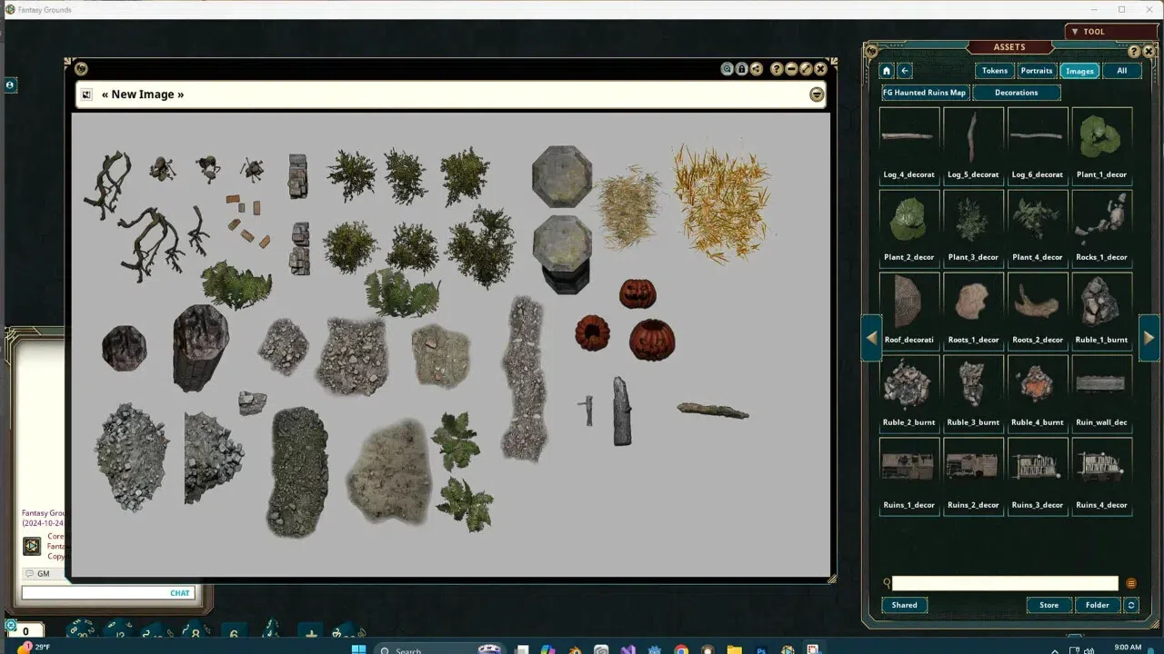 Fantasy Grounds - FG Haunted Ruins Map Pack Screenshot 1