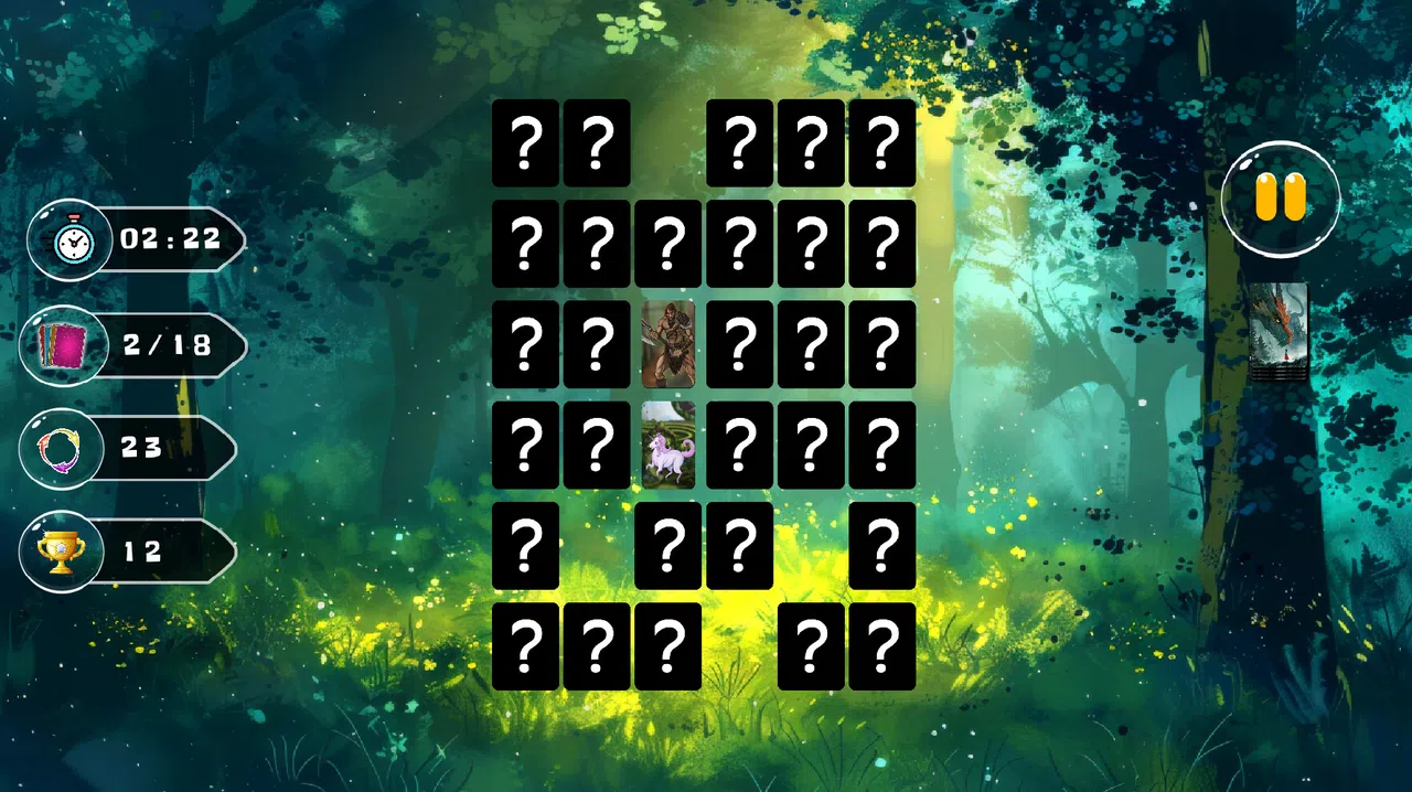 Fantasy Memory A Relaxing Match Game - Expansion Pack 1 Screenshot 1