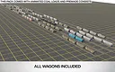 Trainz 2022 DLC - NSW Bradken 120T Coal Hopper Mega Pack Screenshot 13