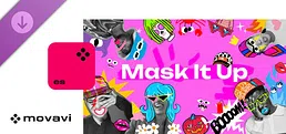 Movavi Video Editor 2025 - Mask It Up Pack