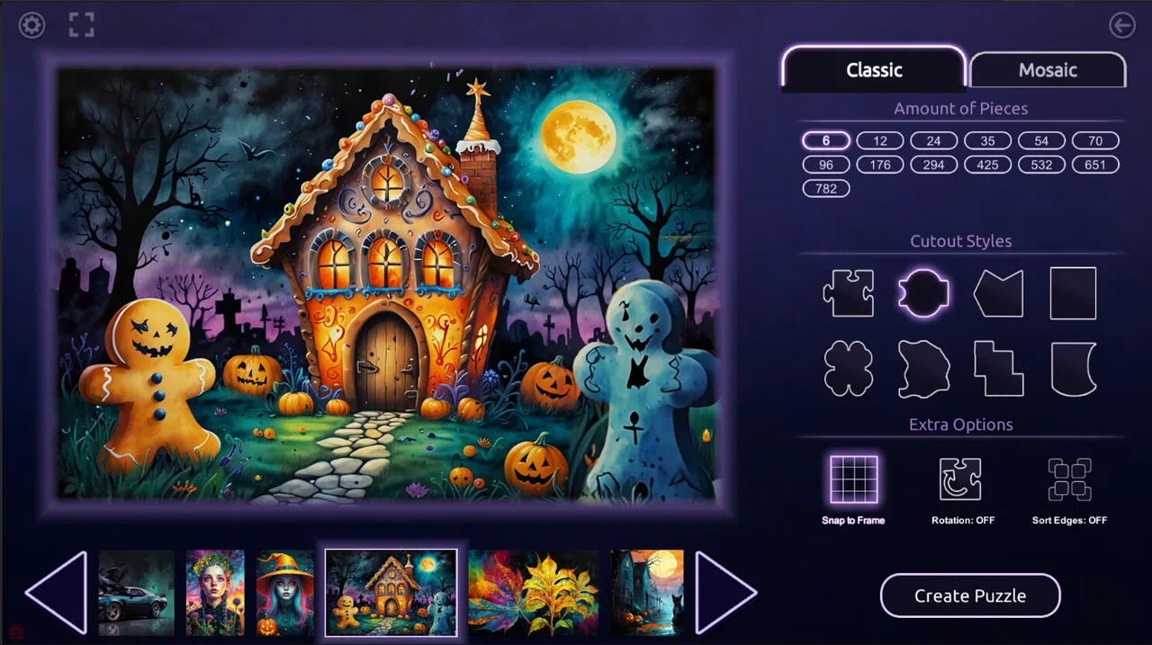 Master of Pieces © Jigsaw Puzzle DLC - Haunted Lights Screenshot 7