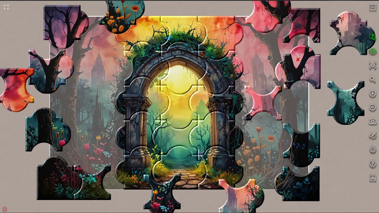 Master of Pieces © Jigsaw Puzzle DLC - Haunted Lights Screenshot 8