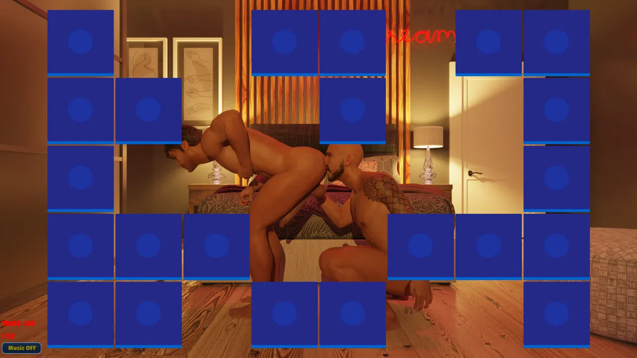 Sexy Memory Puzzle - Gay Affair Screenshot 4
