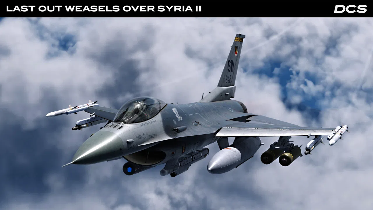 DCS: F-16C Last Out Weasels over Syria II Campaign by Ground Pounder Simulations Screenshot 18