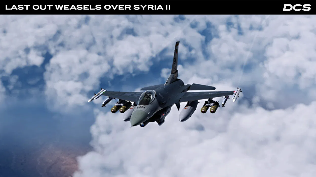 DCS: F-16C Last Out Weasels over Syria II Campaign by Ground Pounder Simulations Screenshot 15