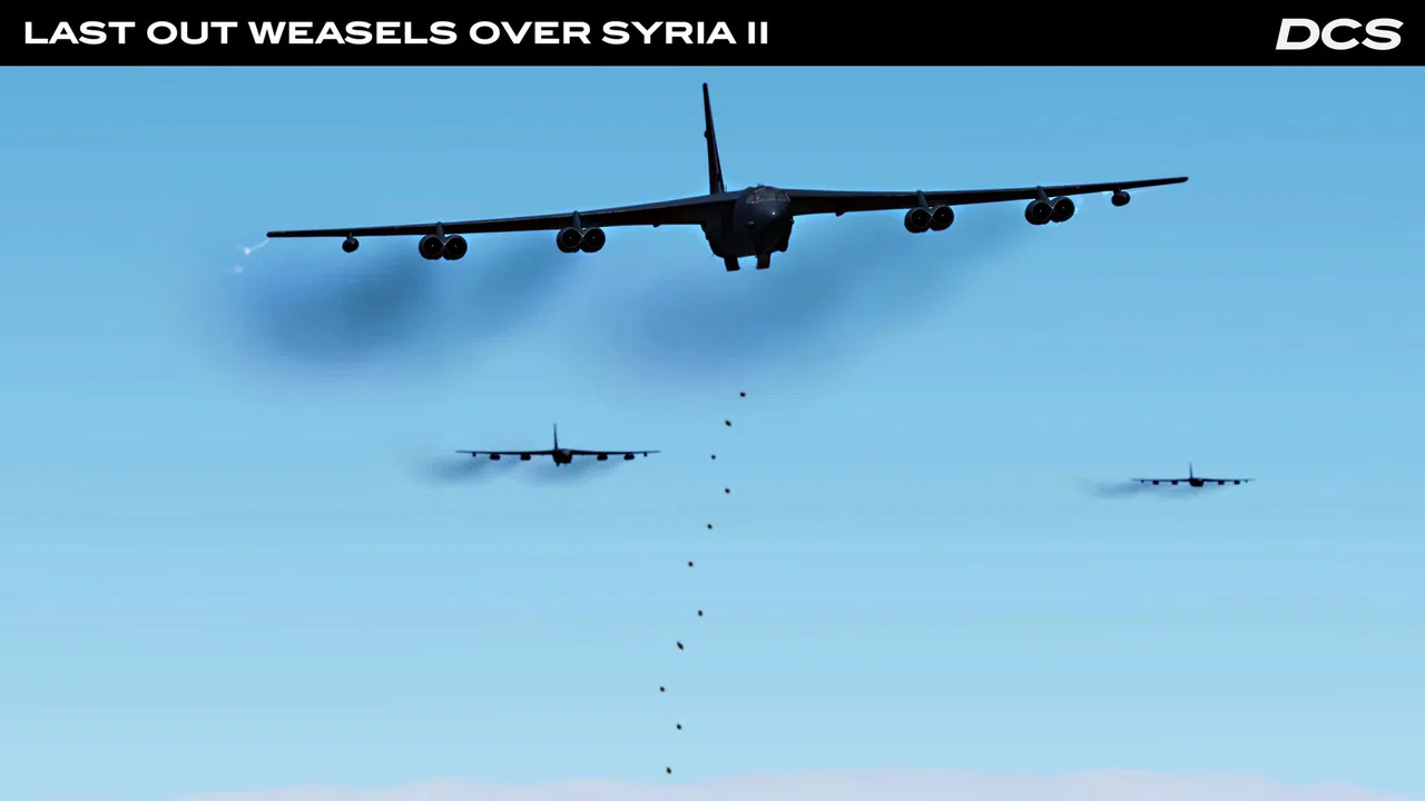 DCS: F-16C Last Out Weasels over Syria II Campaign by Ground Pounder Simulations Screenshot 3