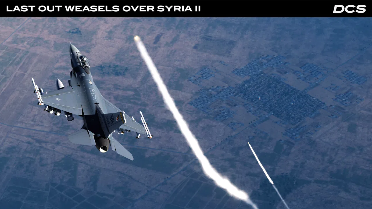 DCS: F-16C Last Out Weasels over Syria II Campaign by Ground Pounder Simulations Screenshot 5