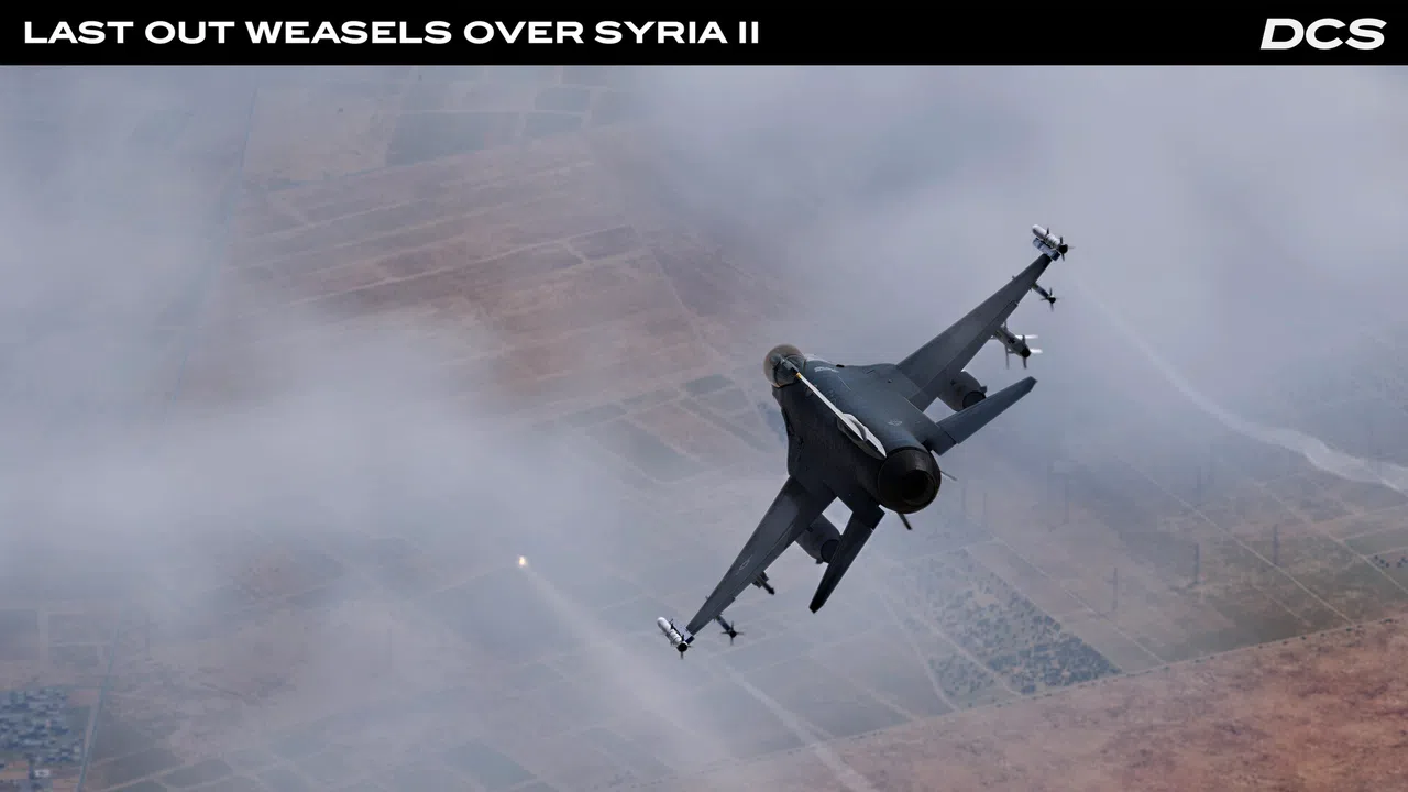 DCS: F-16C Last Out Weasels over Syria II Campaign by Ground Pounder Simulations Screenshot 2