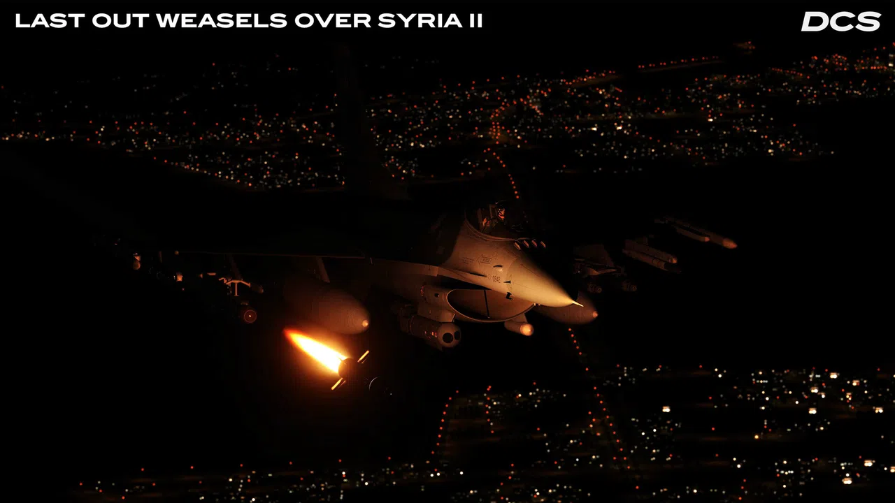 DCS: F-16C Last Out Weasels over Syria II Campaign by Ground Pounder Simulations Screenshot 14