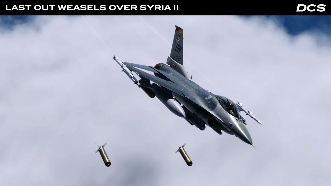 DCS: F-16C Last Out Weasels over Syria II Campaign by Ground Pounder Simulations Screenshot 17