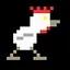 Don't be a chicken icon