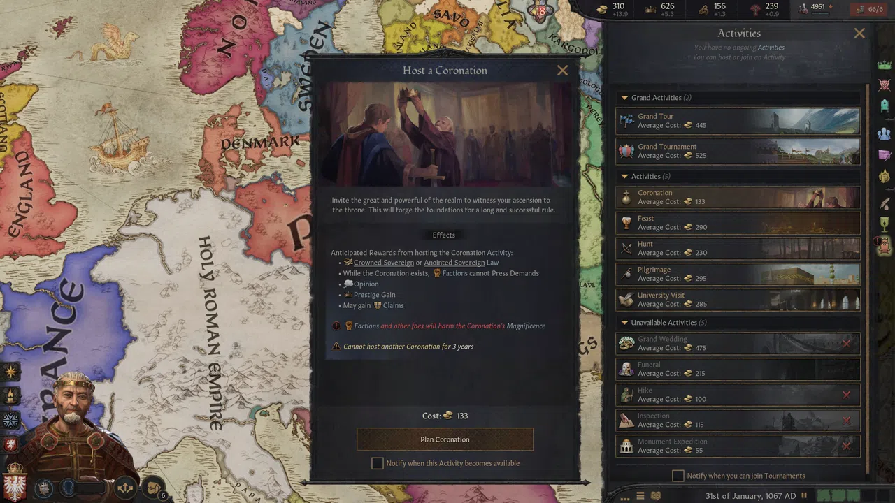Crusader Kings III: Coronations Screenshot 1