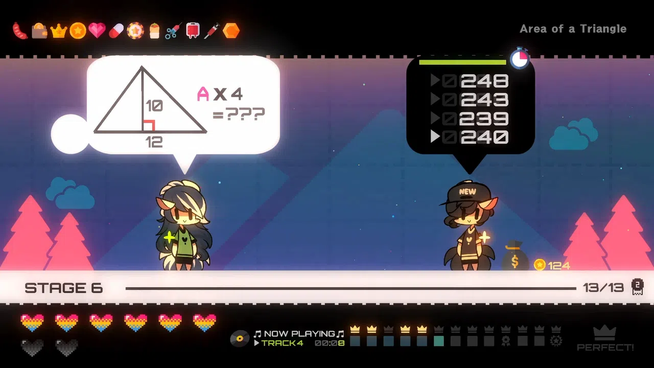 Mini Star Math: 4 Routes Screenshot 2