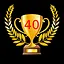 Trophy 40 icon