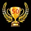 Trophy 50 icon