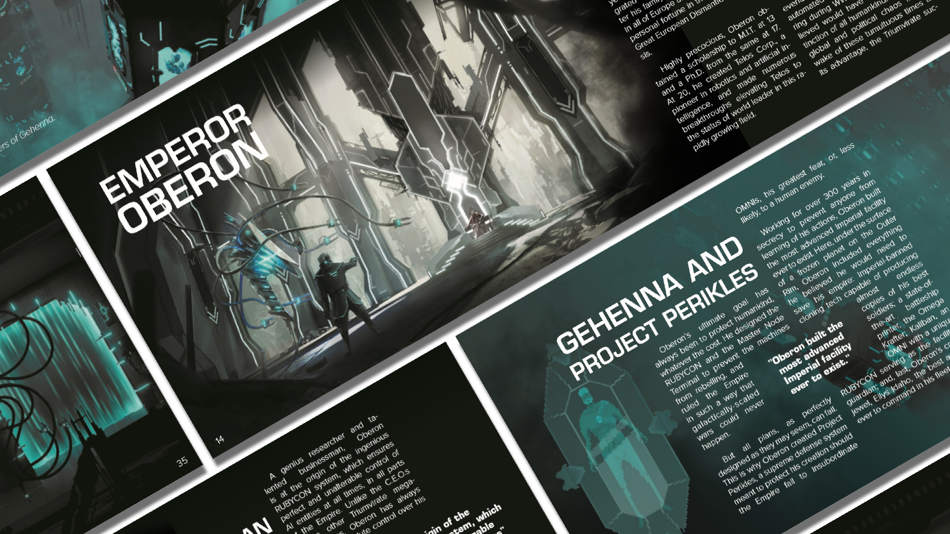 Crying Suns - Digital Artbook Screenshot 1