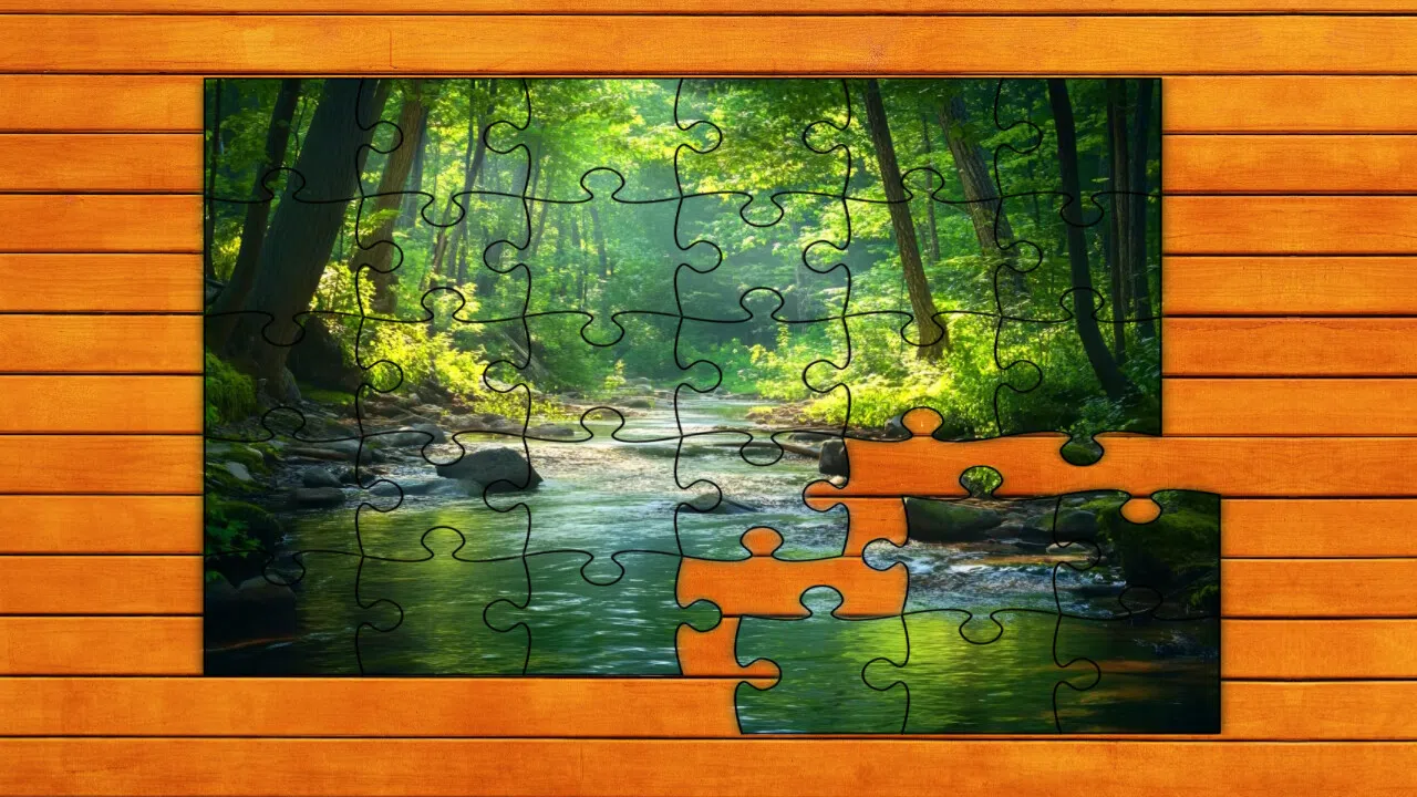 USA Nature's Trails Jigsaw Edition Screenshot 0