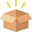 Order 10 boxes icon