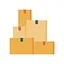 Order 100 boxes icon