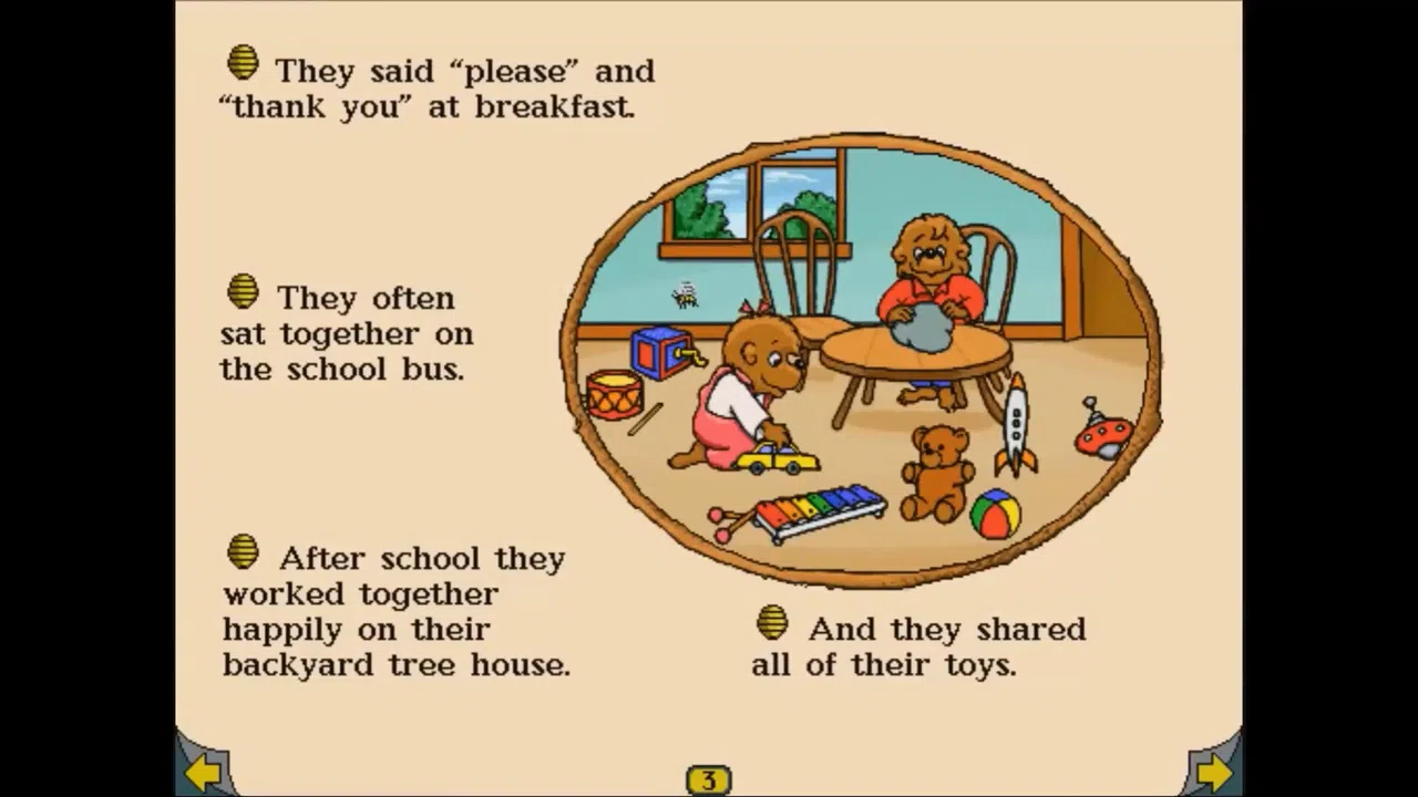 The Berenstain Bears Get in a Fight Screenshot 0