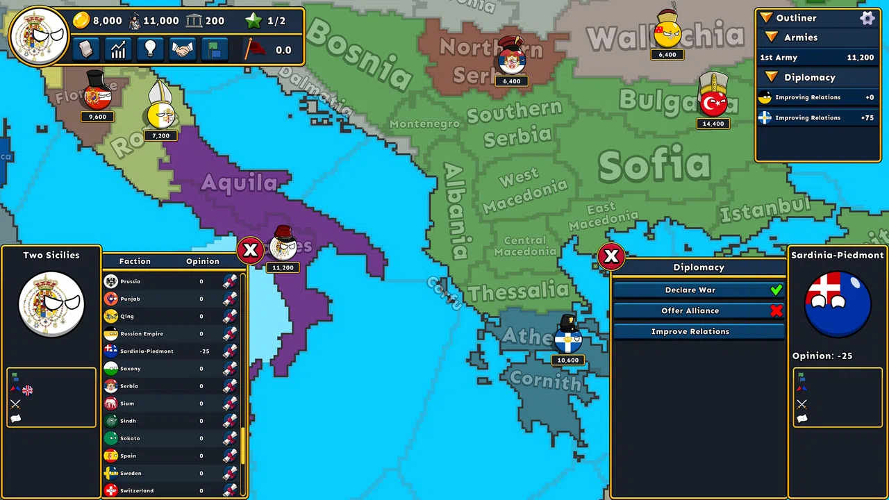 Countryballs Conquest Screenshot 7