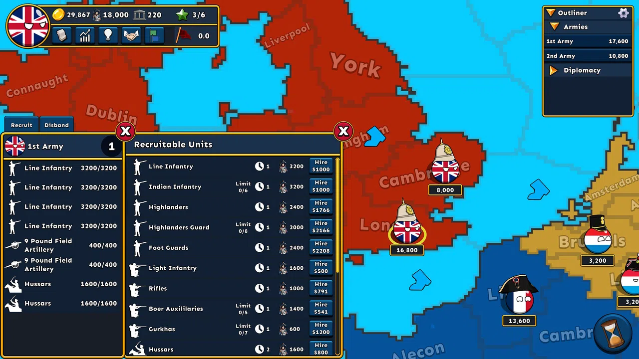 Countryballs Conquest Screenshot 6