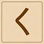 Hiragana - く icon