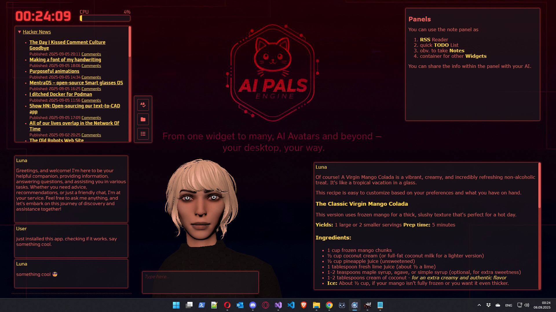 AI Pals Engine Screenshot 1