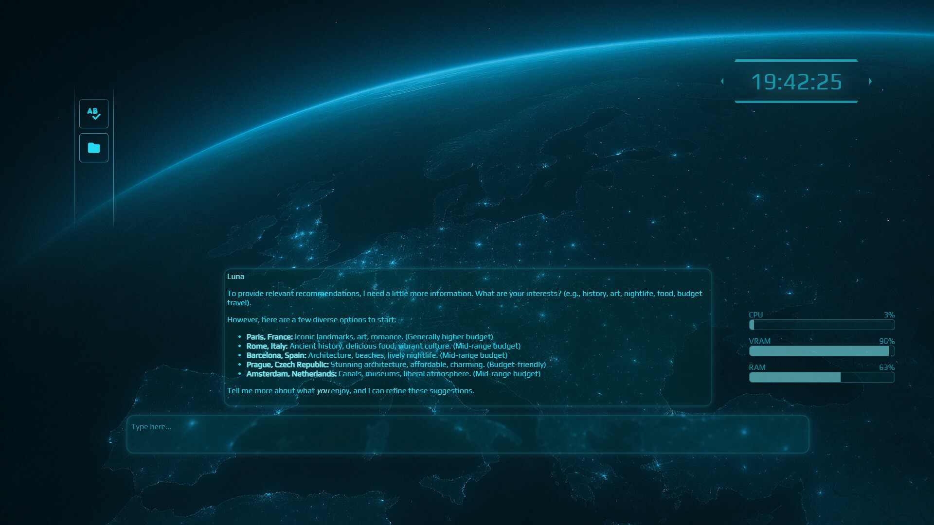 AI Pals Engine Screenshot 7