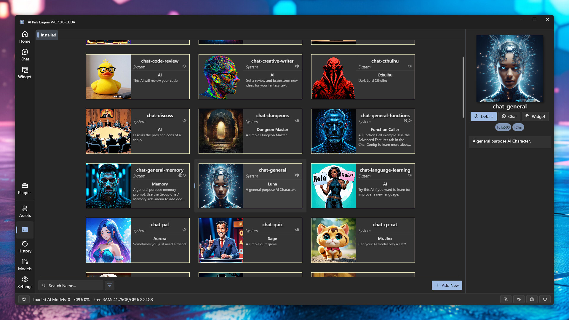 AI Pals Engine Screenshot 4
