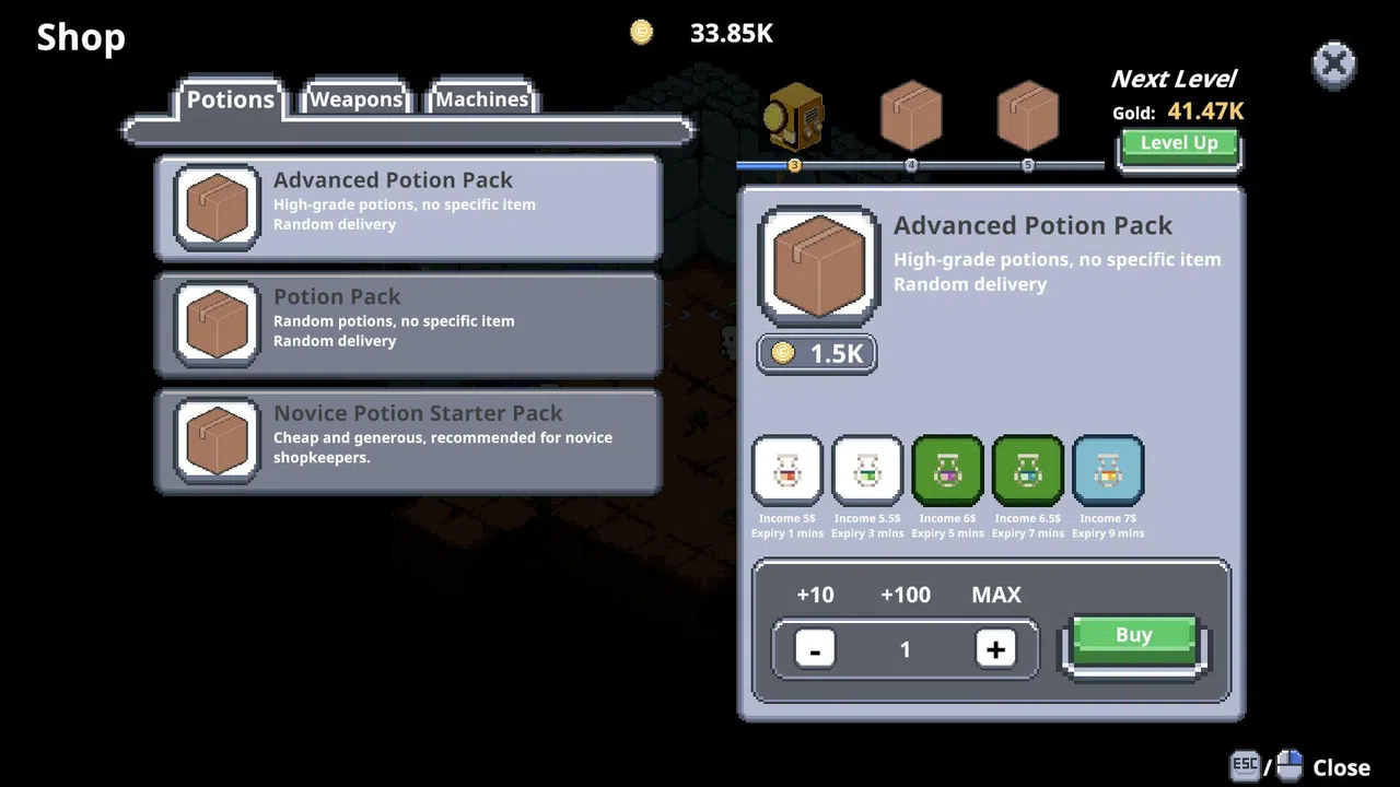 Dungeon Vending Machines Screenshot 2