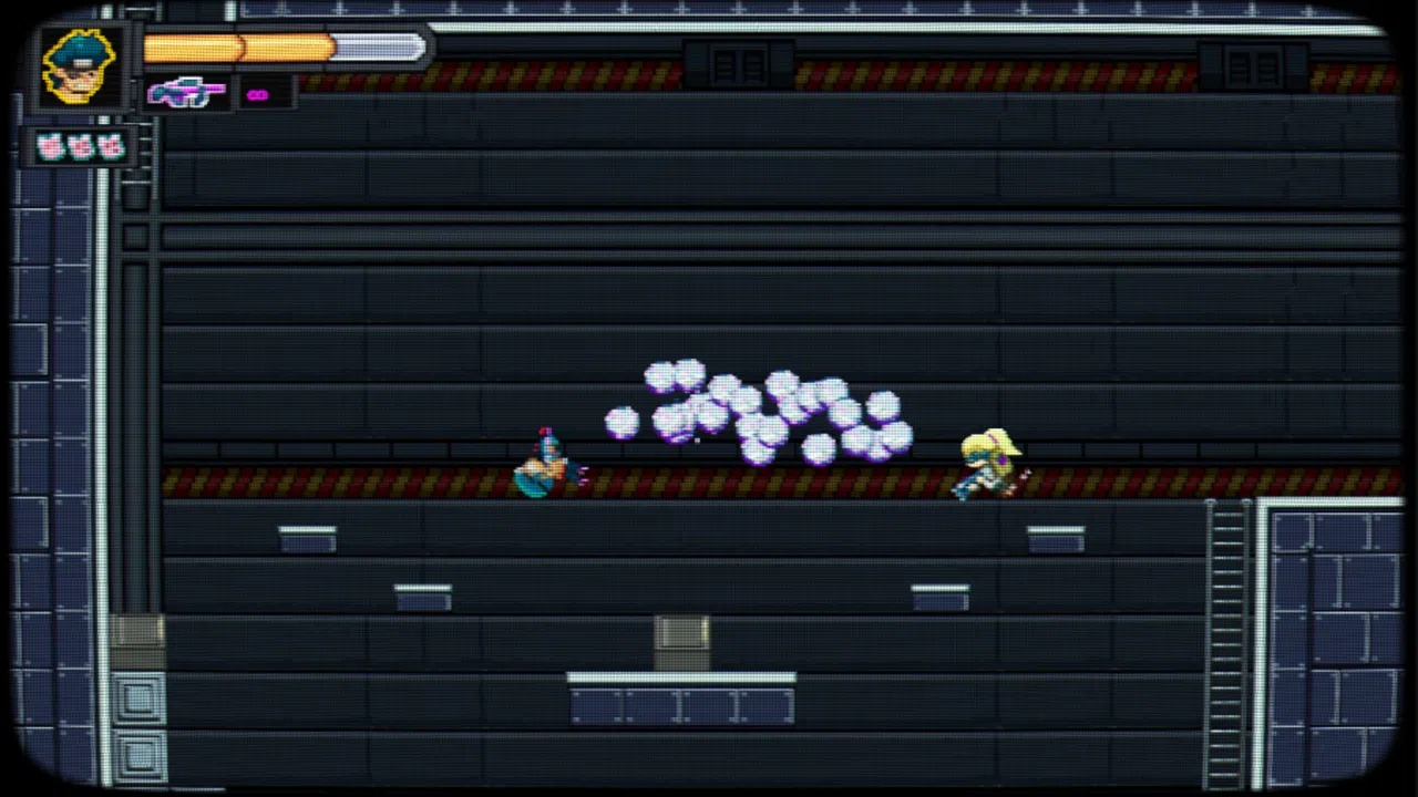 Pixel Waifu: Escape from the dark corporation. The telepathic power of a lovestruck otaku Screenshot 4