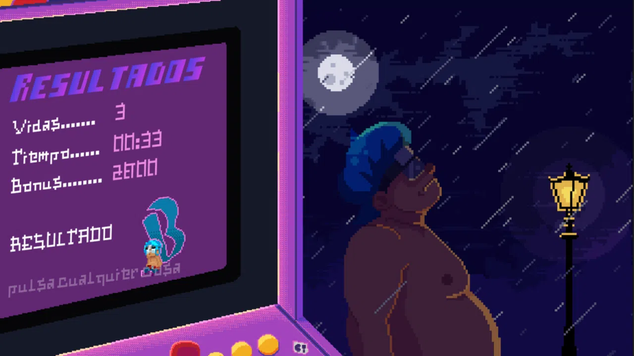 Pixel Waifu: Escape from the dark corporation. The telepathic power of a lovestruck otaku Screenshot 7