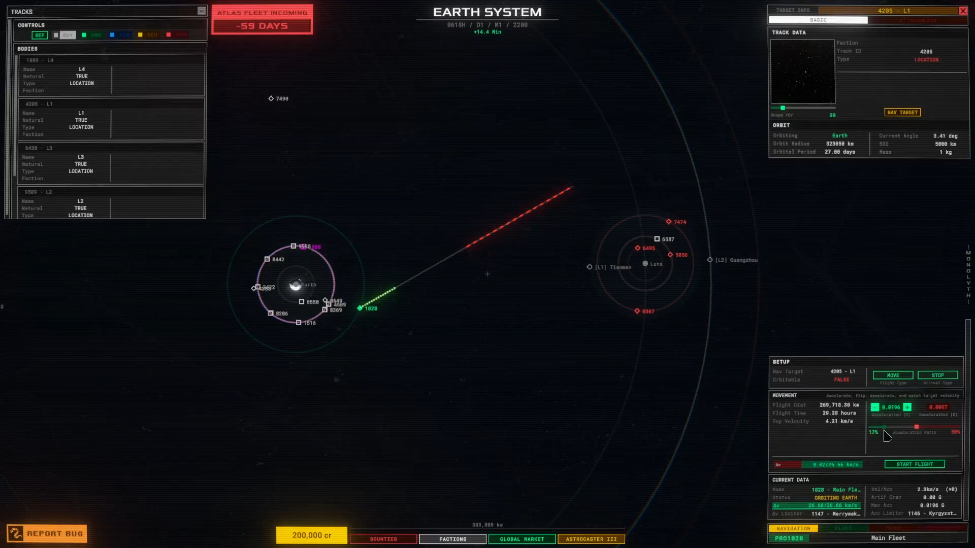 Spacefleet: Heat Death Prometheus Demo Screenshot 1