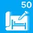 Modified/Upgraded 50 Beds