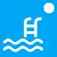 Unlocked the Swimming pool icon