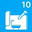 Modified/Upgraded 10 Bathtub/Showers icon