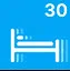 Cleaned 30 Beds icon