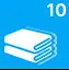 Stocked 10 Clean towels icon