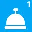 Checked-in 1 customer icon