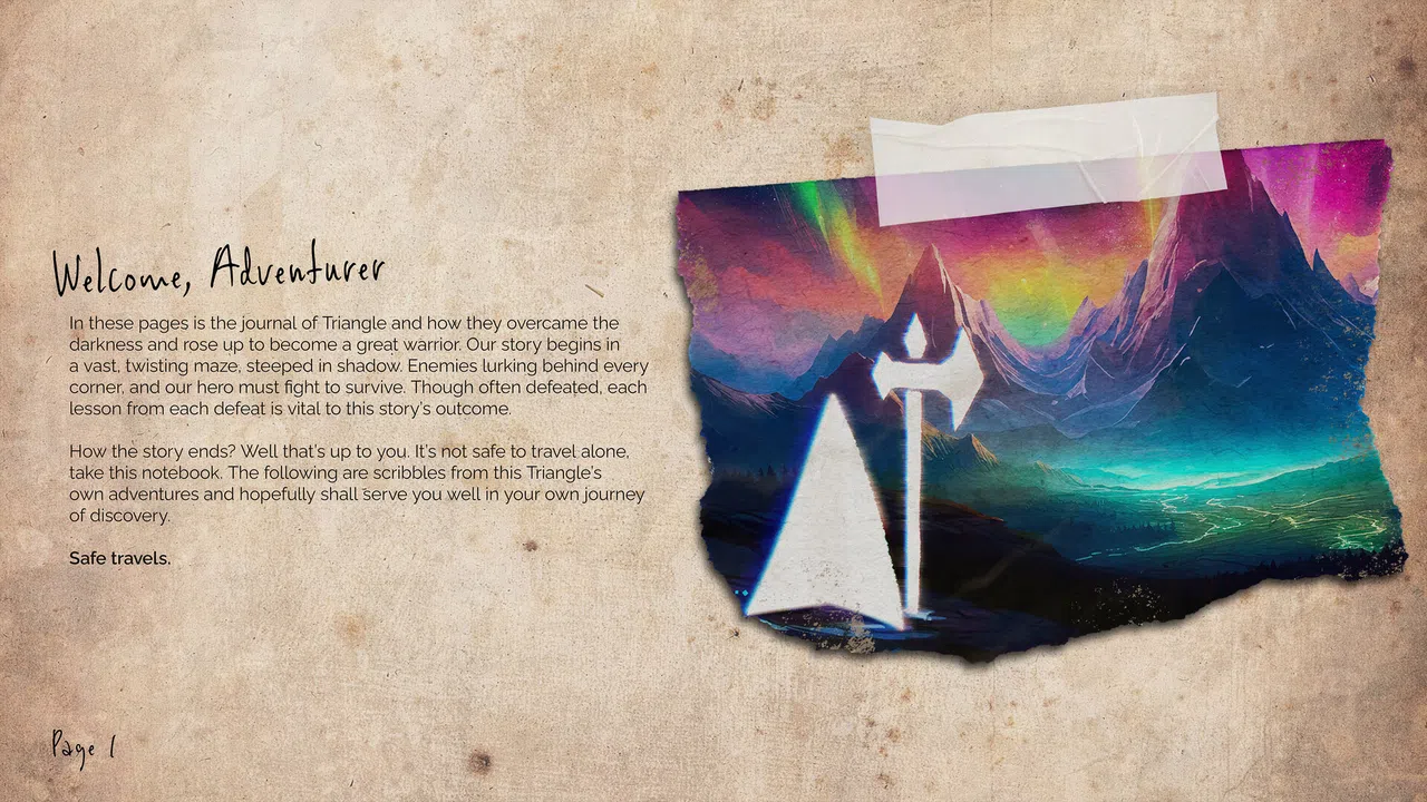 Void Sols Artbook and Hero's Journal Screenshot 1