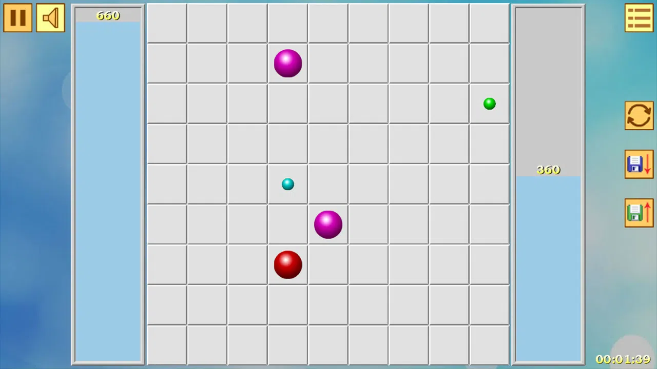 Lines of Balls Screenshot 0