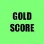 Gold score icon