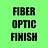 Fiber optic finish