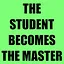 The student becomes the master icon