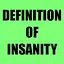 The definition of insanity icon